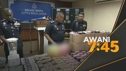 Dua ahli sindiket ditahan, dadah RM3.22 juta dirampas