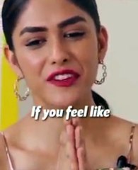 Motivational speech by Mrunal Thakur || motivational speech by bollywood actress