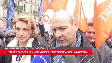 Laurent Berger : «C’est une contestation qui s’ancre durablement»