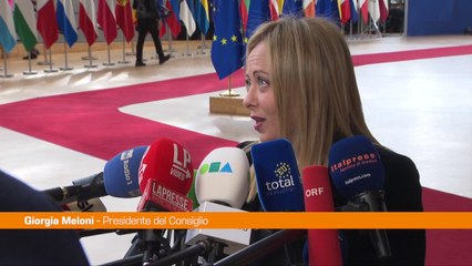 Ucraina, Meloni "La linea italiana è molto chiara"