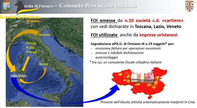 Maxi frode fiscale, scoperto giro di fatture false per oltre 200 milioni di euro (23.03.23)