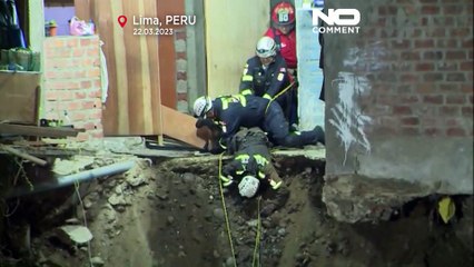 Mortales corrimientos de tierra en Perú por las lluvias del ciclón Yaku
