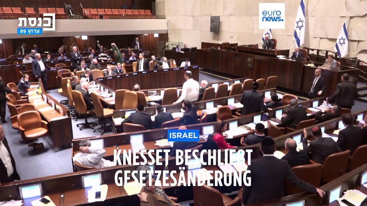 Maßgeschneidertes Gesetz? Amtsenthebung des israelischen Ministerpräsidenten wird erschwert
