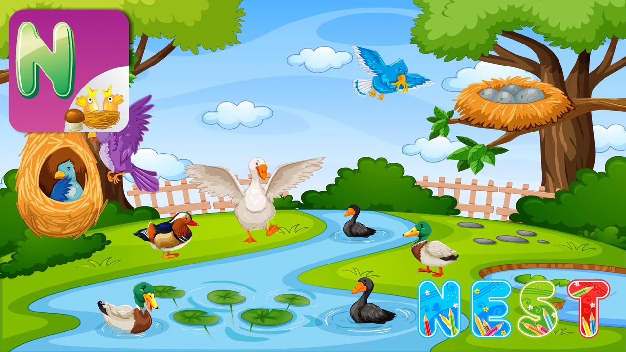 Kids Alphabet Learning: Engage Their Minds and Hearts with Alphabets "N" @RHEntertainments ​