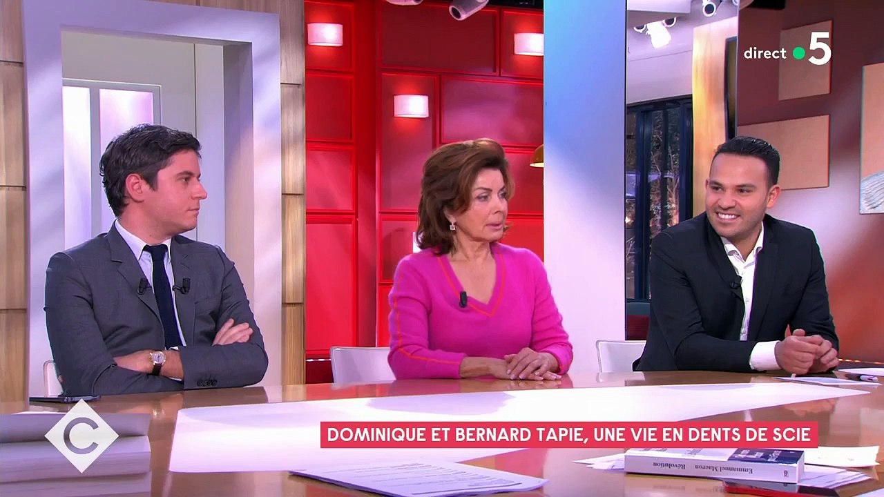 Dominique Tapie s'est confiée sur les derniers instants de son mari Bernard Tapie dans C à Vous.