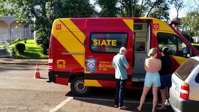 Mulher de 68 anos é socorrida pelo Siate no Bairro Parque São Paulo