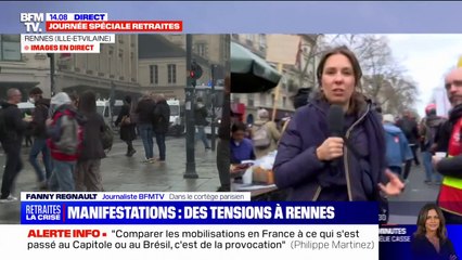 Paris: début de la manifestation contre la réforme des retraites