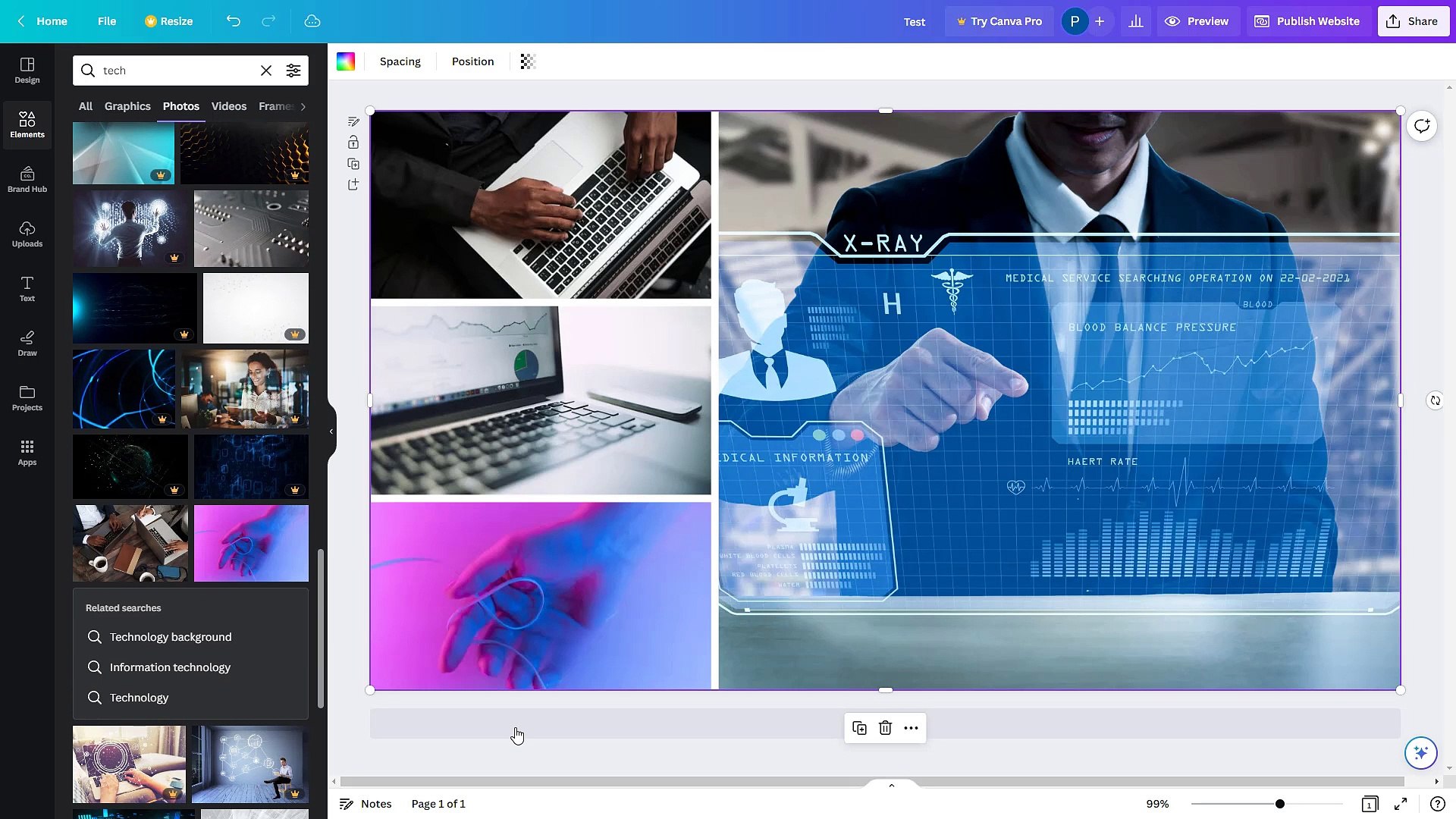Canva Course Section 14 Image Grids