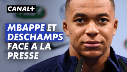 La conférence de presse de Mbappé et Deschamps à la veille de France / Pays-Bas