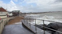 Watch: Waves batter Bognor Regis seafront amidst heavy winds