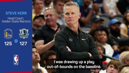 Confused Warriors and Mavericks react after controversial call