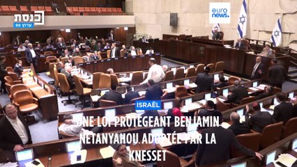 Réforme judiciaire en Israël : Benjamin Netanyahou protégé par une nouvelle loi