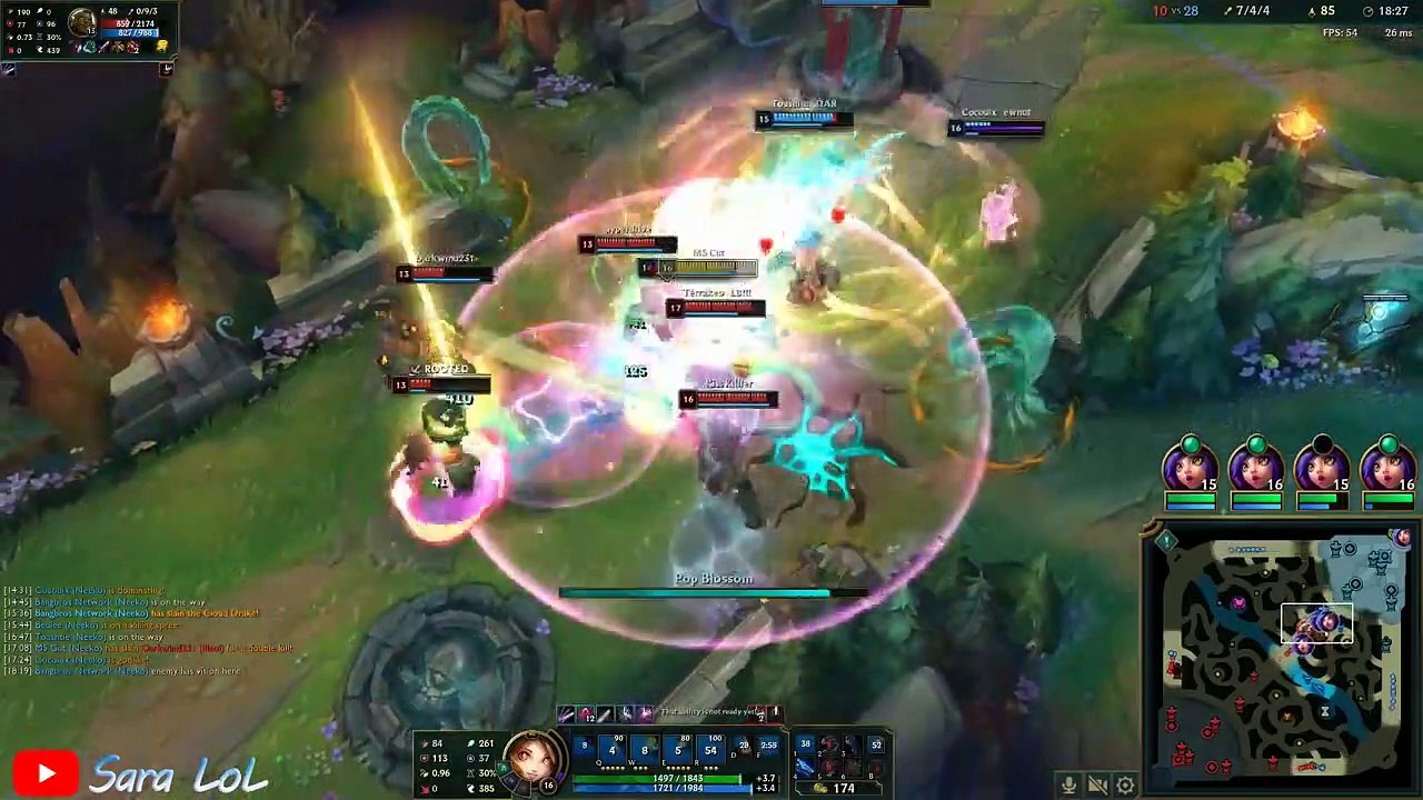 ONE FOR ALL is Fun 2020 (5 Nunu vs 1 Malphite, 5 Jhin vs 5 Ekko...)