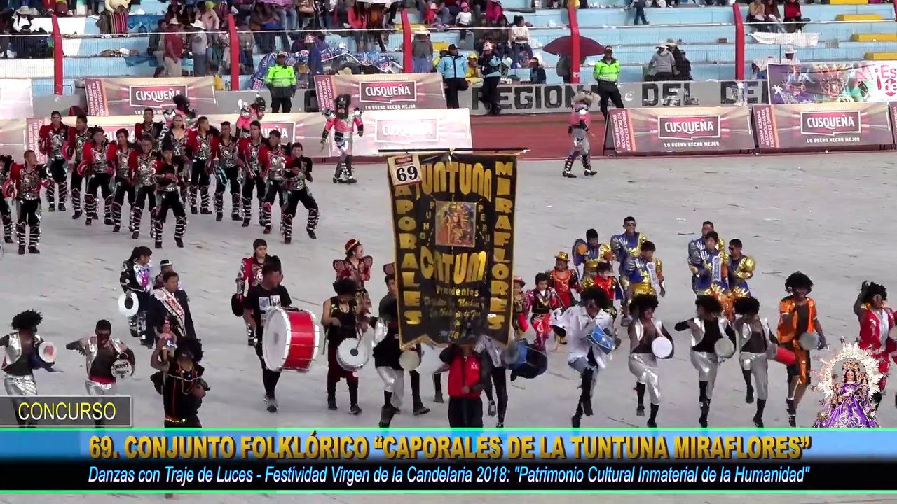 Caporales Catumi - Concurso en estadio [Candelaria 2018]