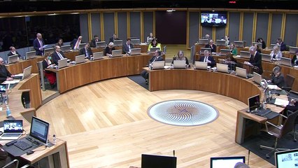 Harlech pool raised in the Senedd