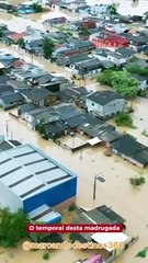 Bairros de Itajaí ficaram embaixo d'água