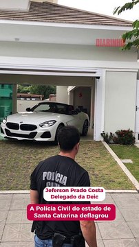 Avião e carrões de luxo são apreendidos em operação policial