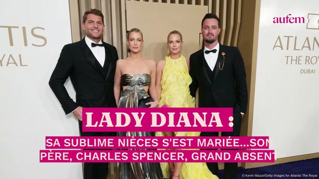 Lady Diana : sa sublime nièce s'est mariée... Son père, Charles Spencer, grand absent