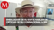 Ken Salazar evita hablar de dichos de Blinken sobre cárteles en México