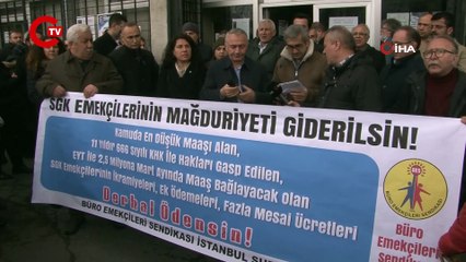 SGK çalışanları birçok kentte iş bıraktı: Artık yeter!