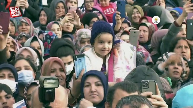 Cumhurbaşkanı Erdoğan Kahramanmaraş'ta temel atma töreninde konuştu