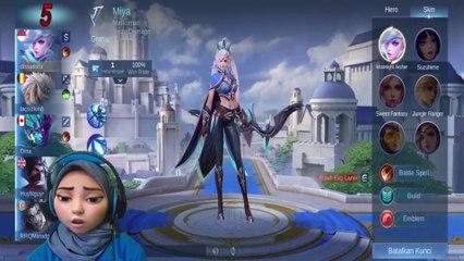 Belajar Super Hero MIYA Langsung MVP‼️  - Mobile Legends