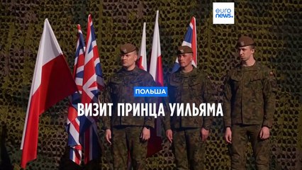 Принц Уильям поблагодарил Польшу за поддержку Украины