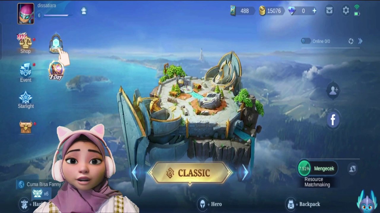 Hanabi Build - Pertama Kali Main GAME MOBILE LEGENDS ❗❗