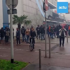 Tensions manifestation Saint-Nazaire 23 mars 2023