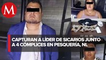 Fuerza Civil detiene en Pesquería a presunto líder de sicarios