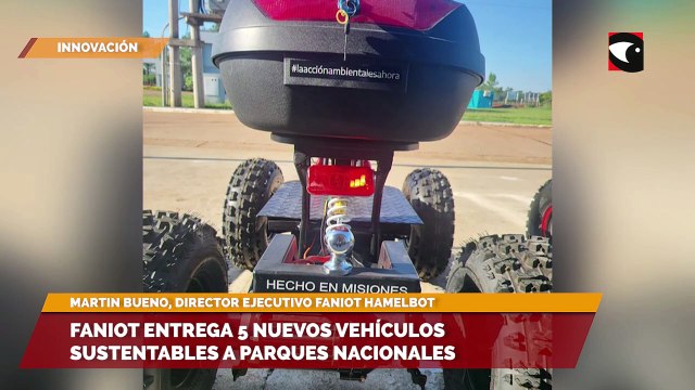 FANIOT entrega 5 nuevos vehículos sustentables a Parques Nacionales