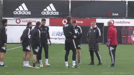 Beşiktaş, Fenerbahçe maçı hazırlıklarını sürdürdü
