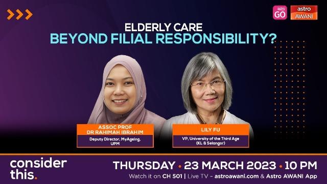 Consider This: Senior Citizens (Part 1) - Rethinking Modern Elderly Care