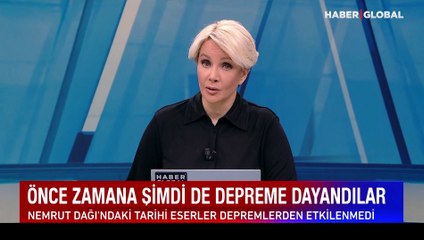 Nemrut Dağı'ndaki tarihi heykeller depremlerden etkilenmedi