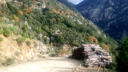 Mount Athos 2018, walking from the Simonopetra to the Holy Monastery of  Osios Grigorios