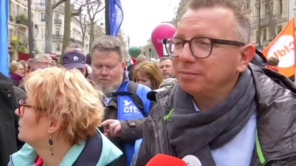 Cyril Chabanier (CFTC) dénonce "le culot et les mensonges" du chef de l’Etat