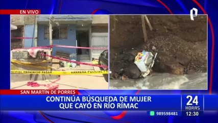 Casa se desploma por incremento del río Rímac: “ocurrió algo similar y el municipio no hizo nada”
