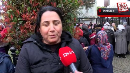 İstanbul'da ilk iftar: Saatler öncesinden Oruç Baba Türbesi'ne geldiler