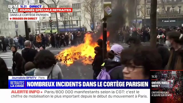 Tensions aux manifestations : BFMTV explique ne pas donner le nom de ses reporters, ni leur localisation