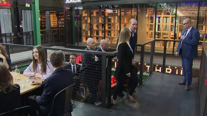 Prince William hears experiences of young Ukrainian refugees