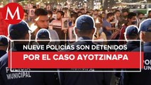 Detienen a 9 policías presuntamente ligados a desaparición de los 43 normalistas de Ayotzinapa