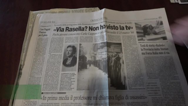 Attentato via Rasella, Iole Mancini: Atto di guerra contro l'occupazione nazifascista a Roma