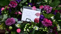 Wreath laying and minutes silence at the National Covid Memorial  in Pollok Park to mark the third anniversary of lockdown.