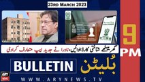 ARY News Bulletin | 9 PM | 23rd March 2023