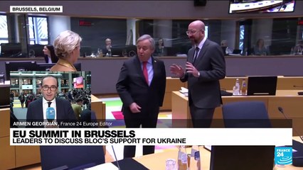 EU summit in Brussels: Zelensky exhorts to send jets, missiles