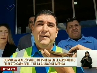 Download Video: Mérida | Aerolínea Conviasa realiza prueba de vuelo exitosa en el Aeropuerto ‘’Alberto Carnevalli‘’