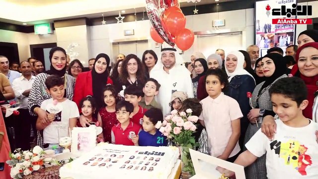 رئيس التحرير الزميل يوسف خالد المرزوق «قريش السنة»: أسرة «الأنباء» مع أحفادها.