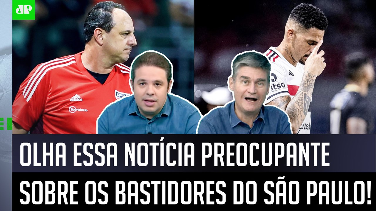 "É MUITO PROBLEMA, cara! SAIU A INFORMAÇÃO de que o São Paulo está..." OLHA essa NOTÍCIA PREOCUPANTE