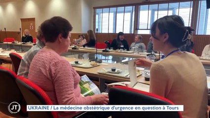 UKRAINE / La médecine obstétrique d'urgence en question à Tours