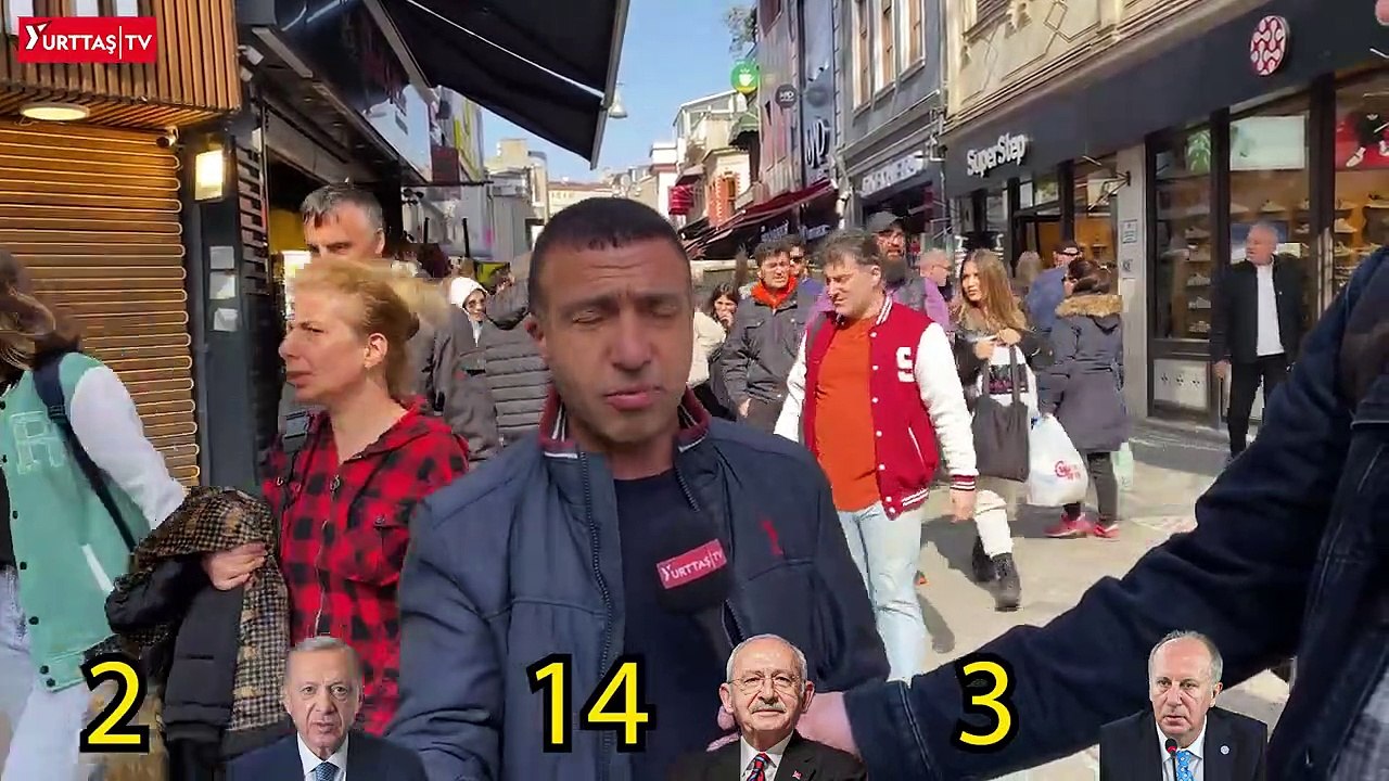 Muharrem İnce tartışması röportaja damga vurdu! Kadıköy Sayaçlı Seçim Anketi!